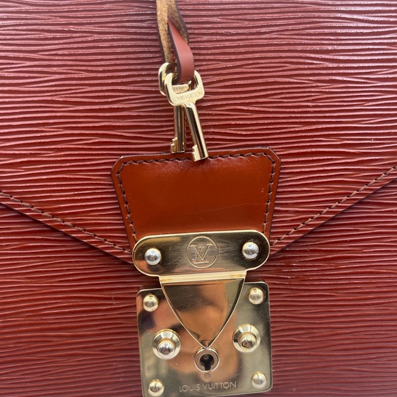 Louis Vuitton Epi Dragonne clutch Kenya brown EUC - Picture 2 of 16